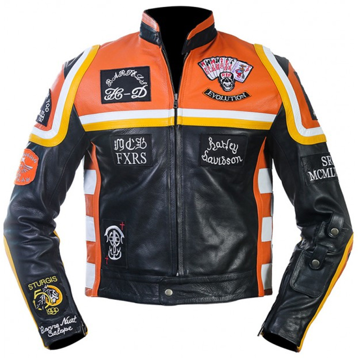 Harley Davidson And Marlboro Man Mickey Rourke Leather Pant