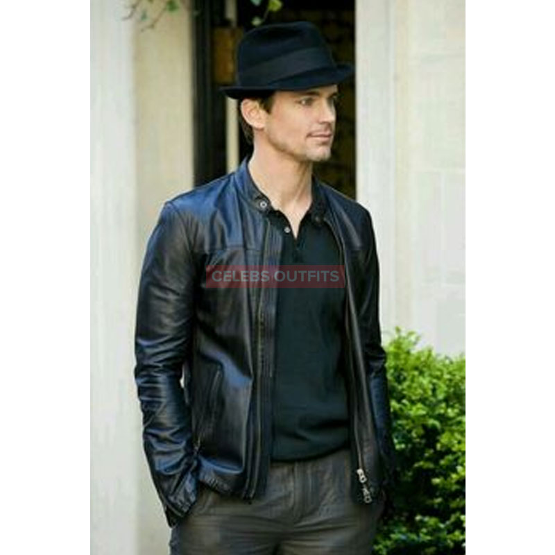 Neal Caffrey Leather Jacket Of White Collar Series