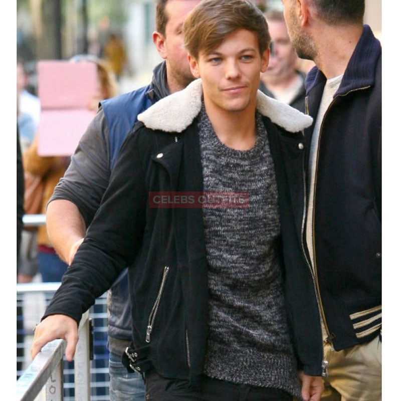 Louis Tomlinson Brown Leather Jacket - New American Jackets