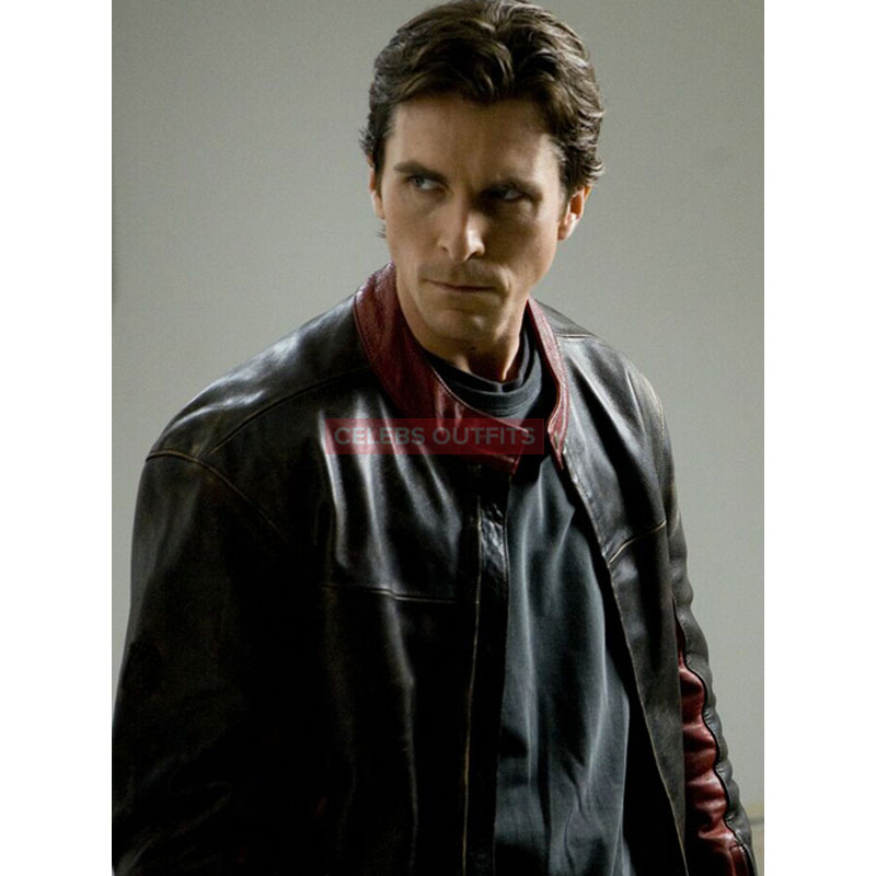 Christian Bale Motorcycle Jacket in The 