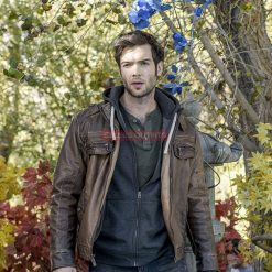 ethan peck brown jacket