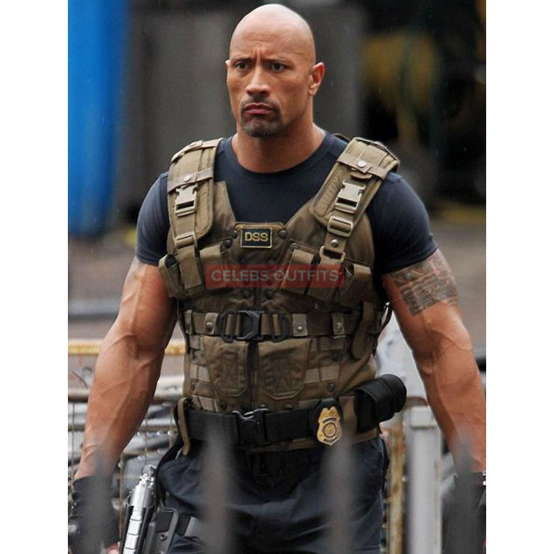 Fast And Furious 7 Luke Hobbs Tactical Vest | Celebs Outfits