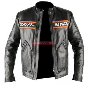 WWE Wrestler Bill Goldberg Harley Davidson Leather Jacket