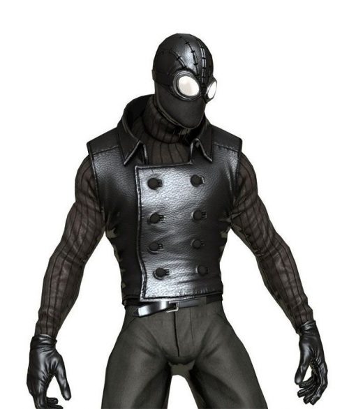 Spiderman Noir Costume Black Vest