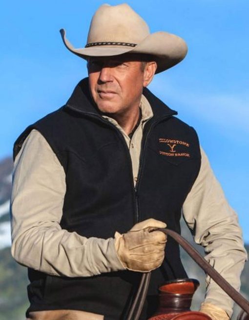 Kevin Costner John Dutton Yellowstone Vest