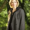 Jodie Whittaker 13th Doctor Dark Grey Coat