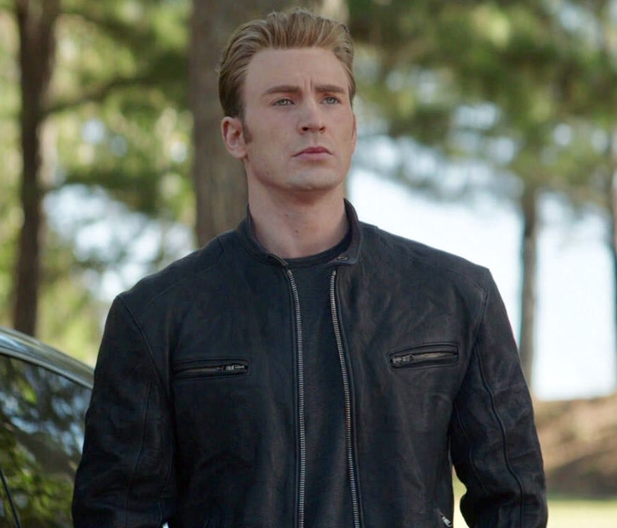 Avengers Endgame Chris Evans Leather Jacket | Celebs Outfits