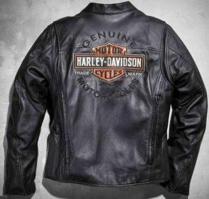 Harley Davidson Mens Black Leather Jacket | Celebs Outfits