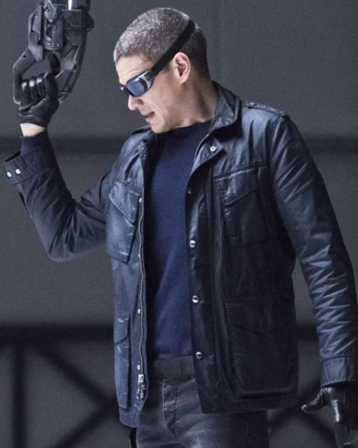 Captain Cold Legends Of Tomorrow Black Leather Jacket