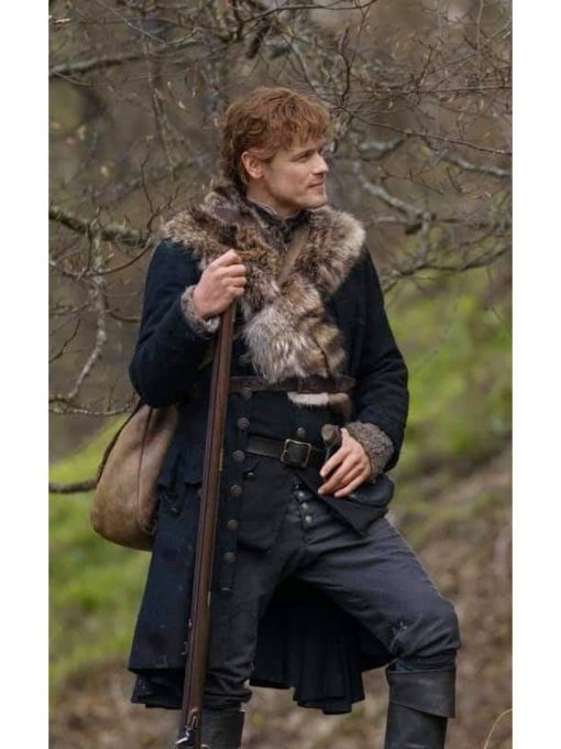 Outlander Jamie Fraser Fur Coat