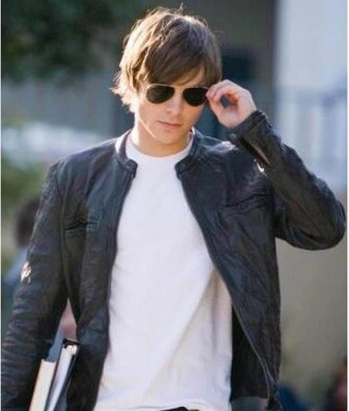 17 Again Mike Zac Efron Leather Jacket