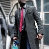 Idris Elba John Luther Wool Coat 1