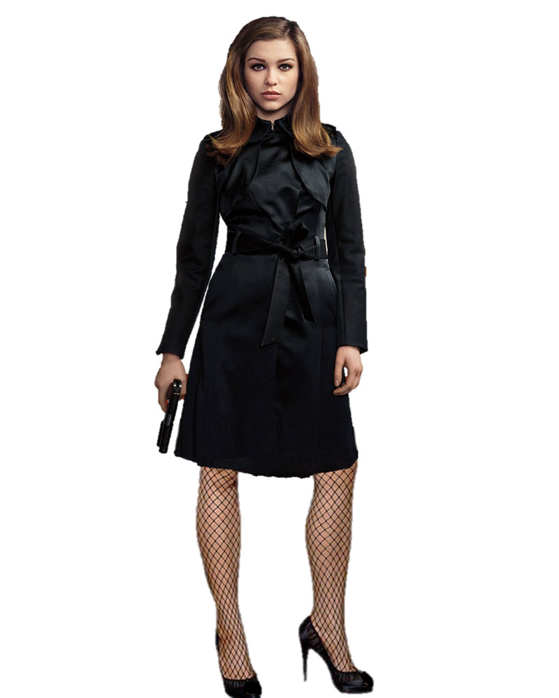 Kingsman Agent Lancelot Roxy Coat | Celebs Outfits
