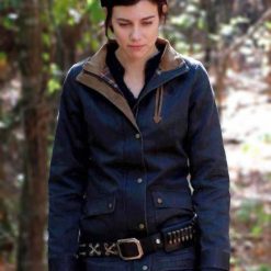 The Walking Dead Maggie Greene Blue Jacket