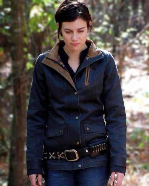 The Walking Dead Maggie Greene Blue Jacket