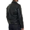 Men's Black Leather Jacket 1