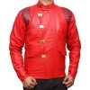 Akira Red Motorcycle Leather Jacket