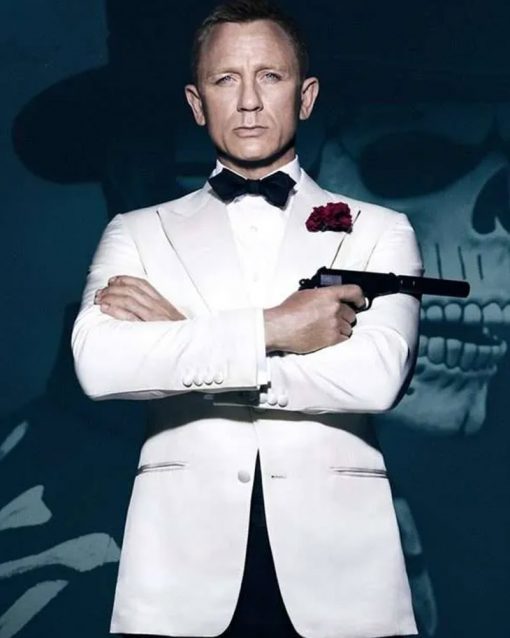 2 Piece James Bond Spectre Ivory Tuxedo
