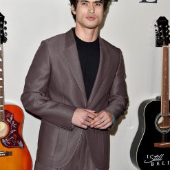 Charles Melton I Still Believe Event 2022 Brown Suit