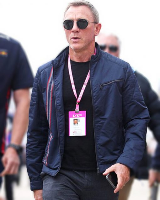 Daniel Craig No Time To Die James Bond 007 Blue Jacket 1