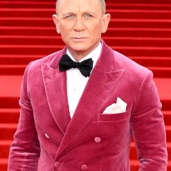Daniel Craig Pink James Bond Jacket Tuxedo