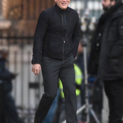 Daniel Craig Spectre James Bond Suede Leather Jacket