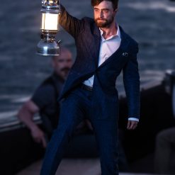 Daniel Radcliffe The Lost City 2022 Stylish Blue Suit