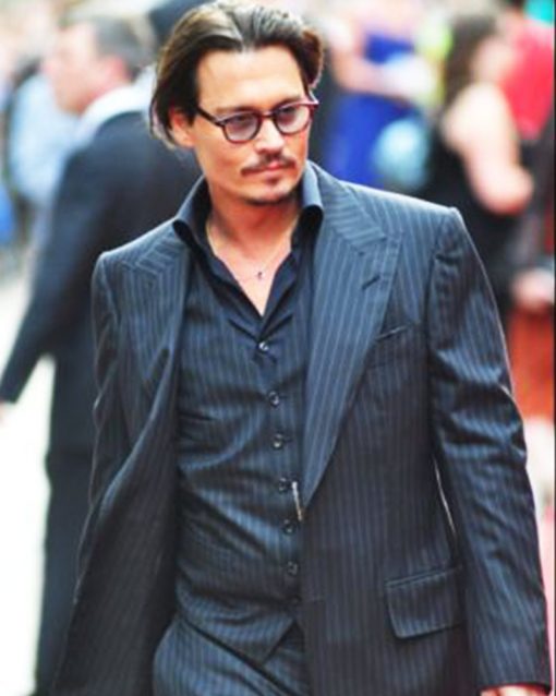 Dashing Johnny Depp 3 Piece Suit