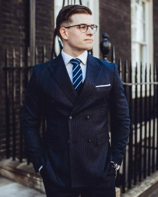 Eggsy Kingsman Double Breasted 2 piece Suit