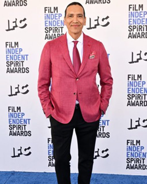 Film Independent Spirit Awards Michael Greyeyes Suit
