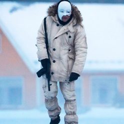 James Bond 25 Masked Villain White Coat 1