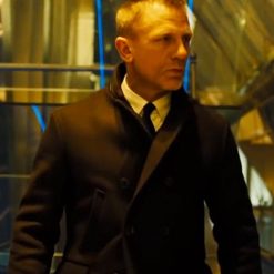 James Bond SkyFall Double Breasted Pea Coat