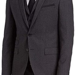 John Wick Three Pieces Grey Suit