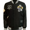 Top Gun Bulldog Varsity Wool Jacket