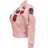 Womens Top Gun MA-1 Jacket With Patches 2