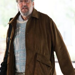 The Dropout 2022 Stephen Fry Brown Coat