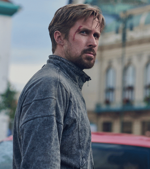 The Gray Man 2022 Ryan Gosling Grey Jacket
