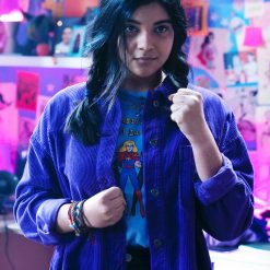Ms. Marvel 2021 Kamala Khan Purple Jacket