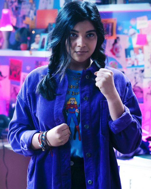 Ms. Marvel 2021 Kamala Khan Purple Jacket
