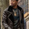 Power Book III Marvin Thomas Brown Leather Jacket