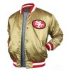San Francisco 49ers Golden Satin Jacket