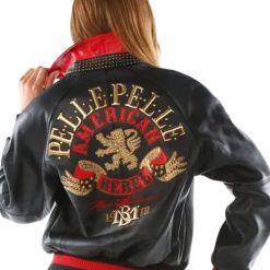Pelle Pelle American Rebel Black Leather Jacket 1