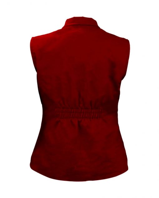 Yellowstone S04 Kathryn Kelly 6666 Red Vest 1