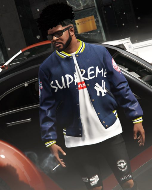 GTA 5 NY Supreme x Yankees Jacket 1