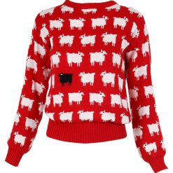Princess Diana Black Sheep Campy Sweater 1