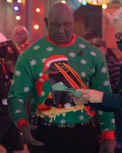 The Guardians of the Galaxy Holiday Special Drax Christmas Sweatshirt