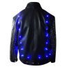 WWE Chris Jericho Light Up Y2J Leather Jacket 2