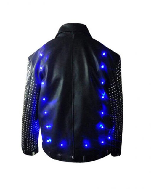 WWE Chris Jericho Light Up Y2J Leather Jacket 2