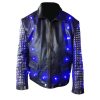 WWE Chris Jericho Light Up Y2J Leather Jacket