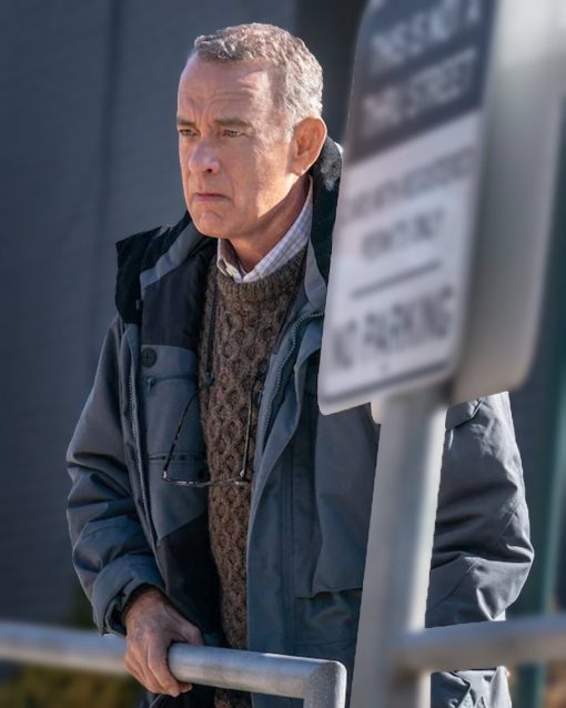 A Man Called Otto Tom Hanks Grey Jacket 1